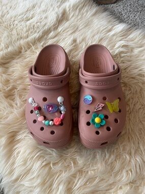 Crocs platform clog